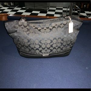 Authentic Coach Park Signature Carry Tote